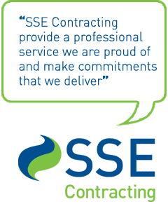 SSE Contracting provide a professional service we are proud of and make commitments that we deliver